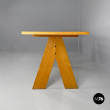 画像をギャラリービューアに読み込む, Wooden dining table by Gigi Sabadin for Stilwood, 1970s