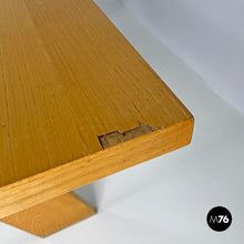 画像をギャラリービューアに読み込む, Wooden dining table by Gigi Sabadin for Stilwood, 1970s