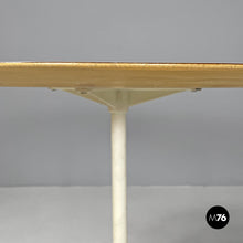 画像をギャラリービューアに読み込む, White wood and metal coffee table by Vitra, 1960s