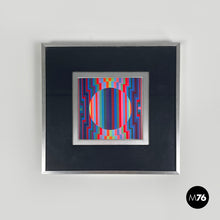 Load image into Gallery viewer, Painting with frame by Victor Vasarely, 1970s