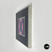 Load image into Gallery viewer, Painting with frame by Victor Vasarely, 1970s