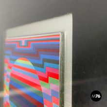 Load image into Gallery viewer, Painting with frame by Victor Vasarely, 1970s