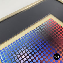 Load image into Gallery viewer, Painting with frame by Victor Vasarely, 1970s