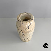 画像をギャラリービューアに読み込む, Round umbrella stand in arabesque marble, 1950s