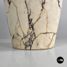 画像をギャラリービューアに読み込む, Round umbrella stand in arabesque marble, 1950s