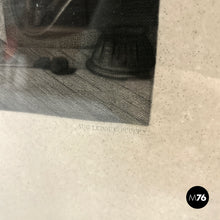 画像をギャラリービューアに読み込む, Etching print with black and gold metal and wood frame, 1863