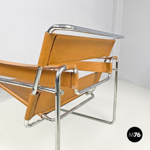 画像をギャラリービューアに読み込む, Light brown armchairs Wassily by Marcel Breuer for Gavina, 1970s