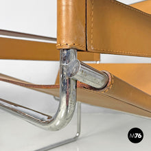 画像をギャラリービューアに読み込む, Light brown armchairs Wassily by Marcel Breuer for Gavina, 1970s