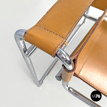 画像をギャラリービューアに読み込む, Light brown armchairs Wassily by Marcel Breuer for Gavina, 1970s