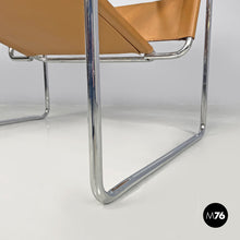 画像をギャラリービューアに読み込む, Light brown armchairs Wassily by Marcel Breuer for Gavina, 1970s