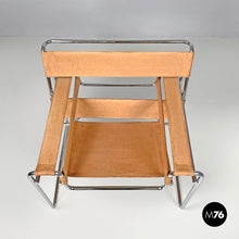 Load image into Gallery viewer, Brown fabric armchair Wassily or B3 by Marcel Breuer for Gavina, 1970s