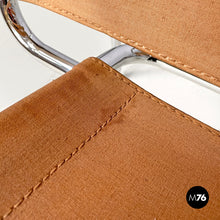 Load image into Gallery viewer, Brown fabric armchair Wassily or B3 by Marcel Breuer for Gavina, 1970s