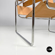 Load image into Gallery viewer, Brown fabric armchair Wassily or B3 by Marcel Breuer for Gavina, 1970s