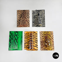 画像をギャラリービューアに読み込む, Zoo Geometrico wall decorations by Claudio Parmiggiani, 1970s