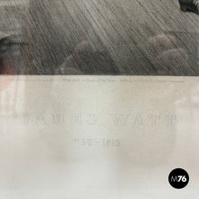 画像をギャラリービューアに読み込む, Etching print with black and gold metal and wood frame, 1863