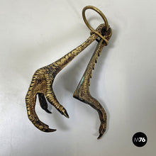 Charger l'image dans la galerie, Bronze pheasant claw game-holder, 1800s