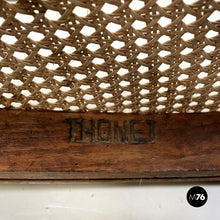 画像をギャラリービューアに読み込む, Wooden Thonet chair with Vienna straw, early 1900s