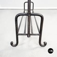 将图片加载到图库查看器,Coat stand in black metal, 1990s