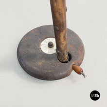 Load image into Gallery viewer, Wooden valet clothes stand with glass hooks by Fabiustita, 1990s