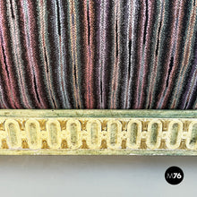 Charger l'image dans la galerie, Chaise longue with Missoni striped fabric, 1950s