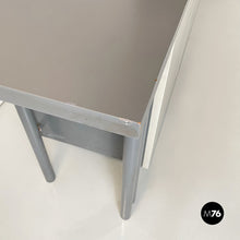 Load image into Gallery viewer, Sideboard in gray and white wood, 1980s