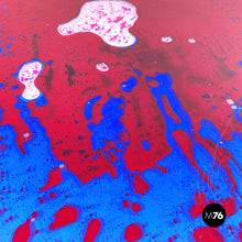 画像をギャラリービューアに読み込む, Coffee table with tie dye effect, 1970s