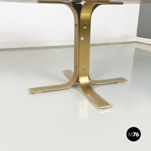 画像をギャラリービューアに読み込む, Coffee table in wood, parchment and brass by Aldo Tura, 1960s