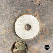 Load image into Gallery viewer, Wooden valet clothes stand with glass hooks by Fabiustita, 1990s