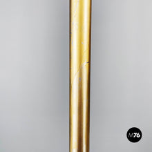 画像をギャラリービューアに読み込む, Floor lamp in plexiglass, marble and metal, 1970s