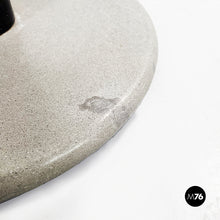 画像をギャラリービューアに読み込む, Coffee table in glass, metal and stone, 1980s