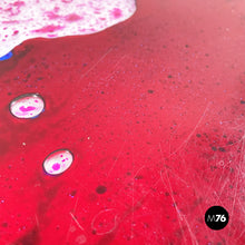 画像をギャラリービューアに読み込む, Coffee table with tie dye effect, 1970s