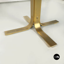 画像をギャラリービューアに読み込む, Coffee table in wood, parchment and brass by Aldo Tura, 1960s