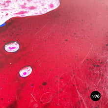 画像をギャラリービューアに読み込む, Coffee table with tie dye effect, 1970s