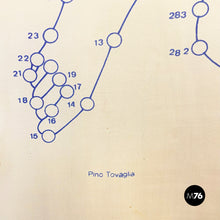 Load image into Gallery viewer, Wall fabric print by Pino Tovaglia, 1969