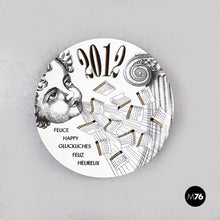 Load image into Gallery viewer, Wall calendar plate 2012 by Fornasetti, 2012
