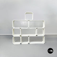 Load image into Gallery viewer, Wood modular bookcase, 1970s.