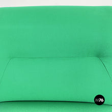 画像をギャラリービューアに読み込む, Modular sofa in green fabric, 1970s