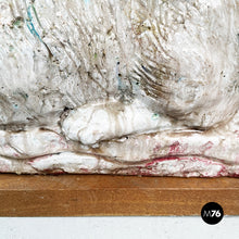 Load image into Gallery viewer, Statue of cat in terracotta by M. Moretto, 1980s