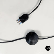 画像をギャラリービューアに読み込む, Floor lamp in white fabric and metal, 1980s