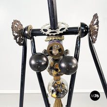 Load image into Gallery viewer, Sculptures and floor lamps in metal, glass and marble, 2000s