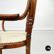 Load image into Gallery viewer, Chairs with straw and wood by Thonet, 1900s