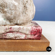 Load image into Gallery viewer, Statue of cat in terracotta by M. Moretto, 1980s