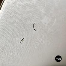 将图片加载到图库查看器,Chairs in black and gray leather and wood, 1980s