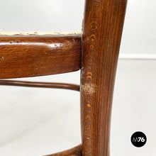 Load image into Gallery viewer, Chairs with straw and wood by Thonet, 1900s