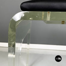 将图片加载到图库查看器,Chairs in thick plexiglass and black sky, 1980s