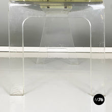 将图片加载到图库查看器,Chairs in thick plexiglass and black sky, 1980s