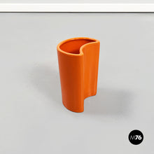 Load image into Gallery viewer, Orange ceramic vases, 1970s