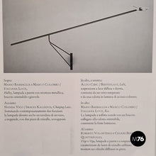 Charger l'image dans la galerie, Wall lamp Halley by Marco Colombo and Mario Barbaglia for Italiana Luce, 1980s