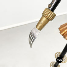 Load image into Gallery viewer, Sculptures and floor lamps in metal, glass and marble, 2000s