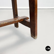 Load image into Gallery viewer, Wooden table fratino with a drawer, 1900s